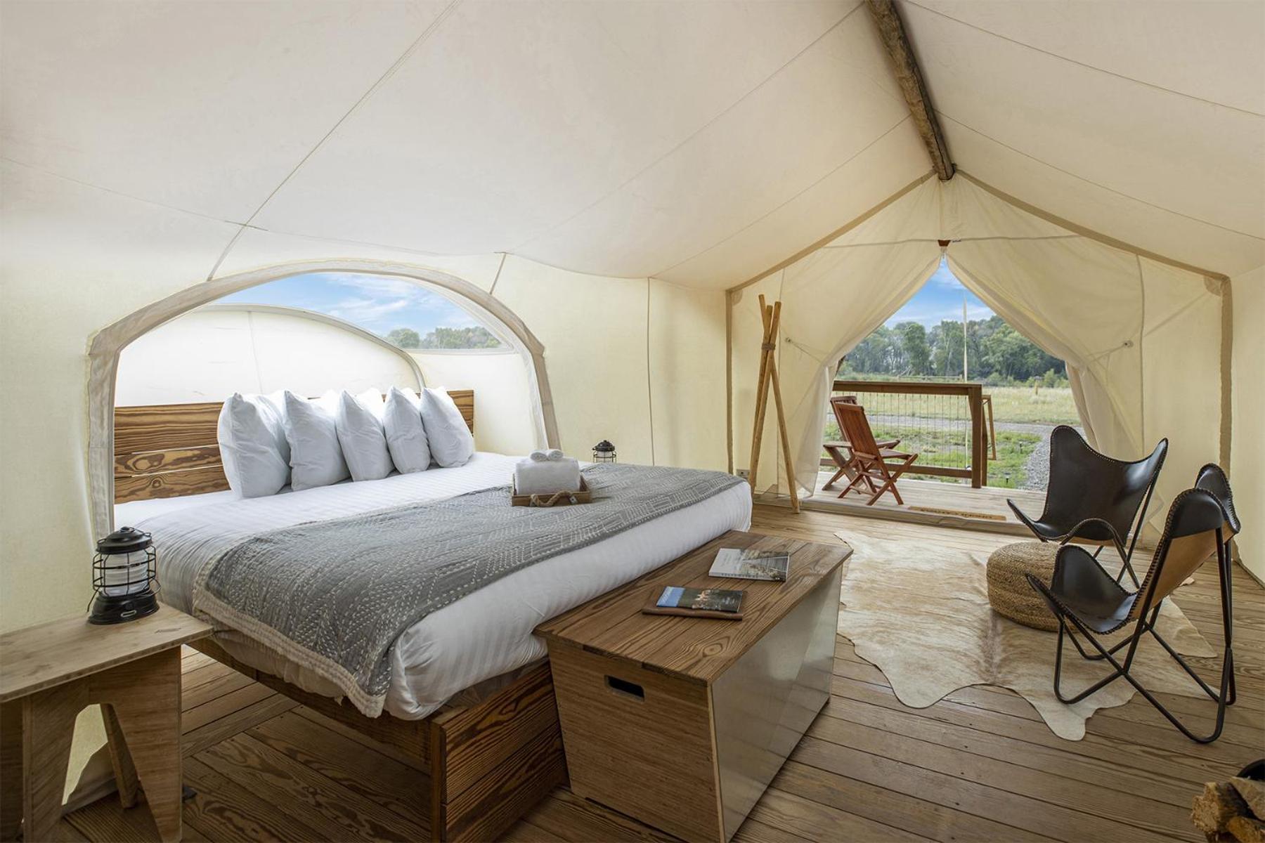 Under Canvas North Yellowstone - Paradise Valley ليفينغستون المظهر الخارجي الصورة